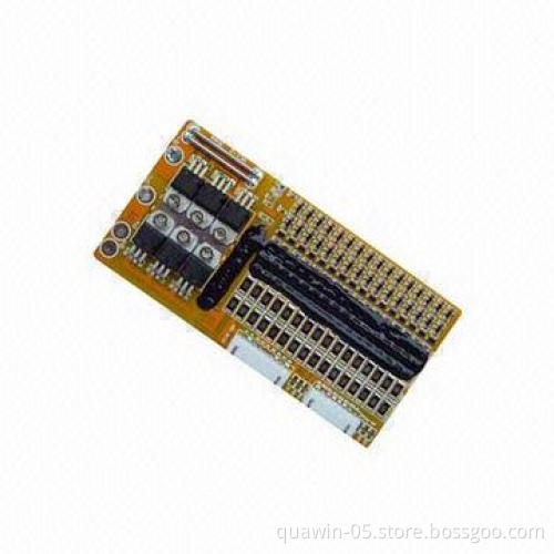 16s PCB/PCM/BMS Li-ion/Li-polymer/LiFePo4 Battery Pack, Measures 130x65x9mm